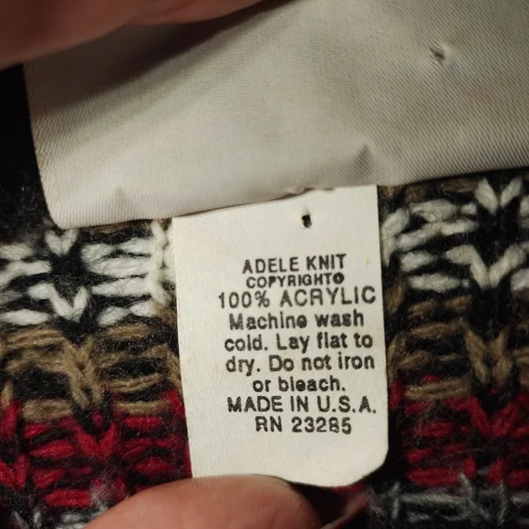 Bugle‎ Boy For Her Vintage Adele Knit Sweater L - Picture 3 of 4